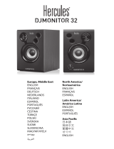 Hercules DJMonitor 32  Benutzerhandbuch