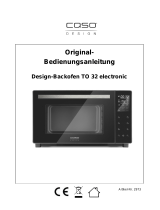 Caso TO 32 electronic oven Bedienungsanleitung