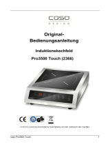 Caso Design Pro3500 Benutzerhandbuch