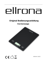 ELLRONA Ellrona kitchen scale Bedienungsanleitung