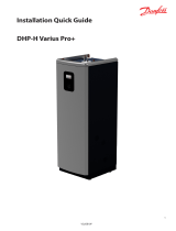 Danfoss DHP-H Varius Pro+ Installationsanleitung