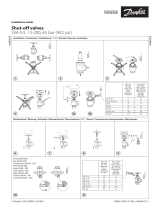 Danfoss Shut-off valves SVA-S/L 15-200, 65 bar (942 psi) Installationsanleitung