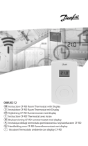 Danfoss CF-RD Room Thermostat Installationsanleitung
