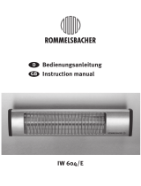 Rommelsbacher IW 604/E WIENEU Benutzerhandbuch