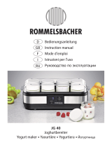 Rommelsbacher JG 40 WIENEU Benutzerhandbuch