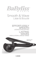 BaByliss SMOOTH & WAVE LISSE ET BOUCLE Bedienungsanleitung