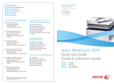 Xerox 3025 Bedienungsanleitung