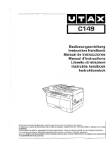 Utax C 149 Bedienungsanleitung