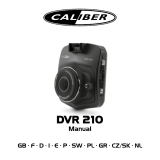 Caliber DVR110 Bedienungsanleitung