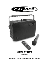 Caliber HPG517BT Bedienungsanleitung