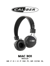 Caliber MAC301 Bedienungsanleitung