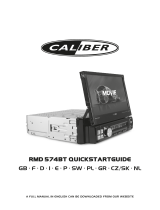Caliber RMD574BT Schnellstartanleitung