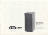B&W DM 14 Bedienungsanleitung