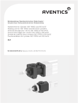 AVENTICS Holding unit for ISO 15552 and ISO 6432 cylinders Bedienungsanleitung