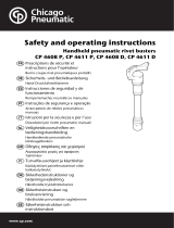 Chicago Pneumatic 4608P, 4611P, 4608D,4611D Bedienungsanleitung