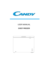 Candy CMCH100BUK 98 Litre Chest Freezer Benutzerhandbuch