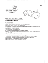 Summer Infant SLUMBER CUDDLE BUG Benutzerhandbuch