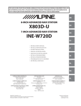 Alpine Electronics X803DC-U Installationsanleitung