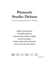 Avid Pinnacle Studio Deluxe 8 Bedienungsanleitung