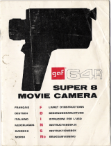 GAF 64R Benutzerhandbuch