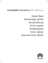 Mode d'Emploi pdf Huawei MediaPad T2 10.0 Pro Schnellstartanleitung