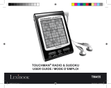Lexibook Touchman TM455 Benutzerhandbuch