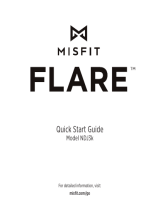 Misfit Flare Benutzerhandbuch