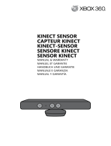 Mode d'Emploi Microsoft Série Xbox 360 Capteur Kinect Sensor Benutzerhandbuch