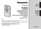 Panasonic RR-QR240 Benutzerhandbuch