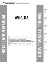 Pioneer AVIC D3 Bedienungsanleitung