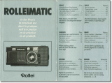 Rollei Rolleimatic Benutzerhandbuch