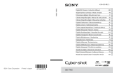 Sony Cyber Shot DSC-TX55 Benutzerhandbuch