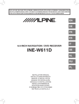 Alpine INE-W INE-W611D Installationsanleitung