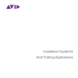 Avid Editing Editing Applications 10.0 Installationsanleitung