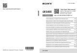 Sony A6400 Noir + 16-50mm Benutzerhandbuch