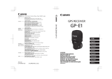 Canon GPS RECEIVER GP-E1 Benutzerhandbuch