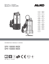 AL-KO Drainage Pump SPV 15000 Inox, 15,000 L / h Benutzerhandbuch