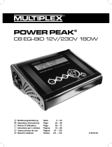 MULTIPLEX Power peak C8 EQ-BID 12V/230V 180W Bedienungsanleitung