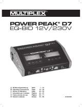 MULTIPLEX Power Peak D7 Bedienungsanleitung