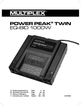 MULTIPLEX Power Peak Twin EQ-BID - 30 8563 Bedienungsanleitung
