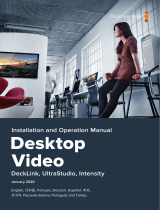 Blackmagic Desktop Video  Benutzerhandbuch