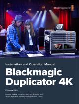 Blackmagic Duplicator 4K Benutzerhandbuch