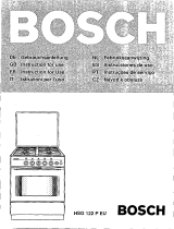 Bosch hsg 122 p eu Bedienungsanleitung