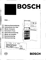 Bosch KGU3101/01 Benutzerhandbuch