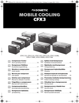 Dometic CFX3 (CFX3 25, CFX3 35, CFX3 45, CFX3 55, CFX3 55IM, CFX3 75DZ,CFX3 95DZ, CFX3 100) Installationsanleitung