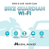 Midland Bike Guardian WiFi, Motorrad/Auto Dashcam Bedienungsanleitung