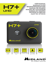 Midland H7+ WIFI Action Kamera, Ultra HD 4K Benutzerhandbuch