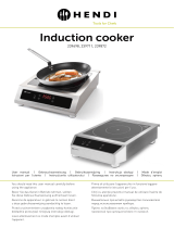 Hendi 239698, 239711, 239872 Induction Cooker Benutzerhandbuch