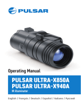 Pulsar Ultra-X-A Bedienungsanleitung