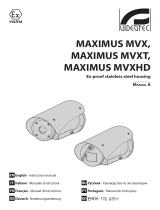 Videotec MAXIMUS MVXT Benutzerhandbuch